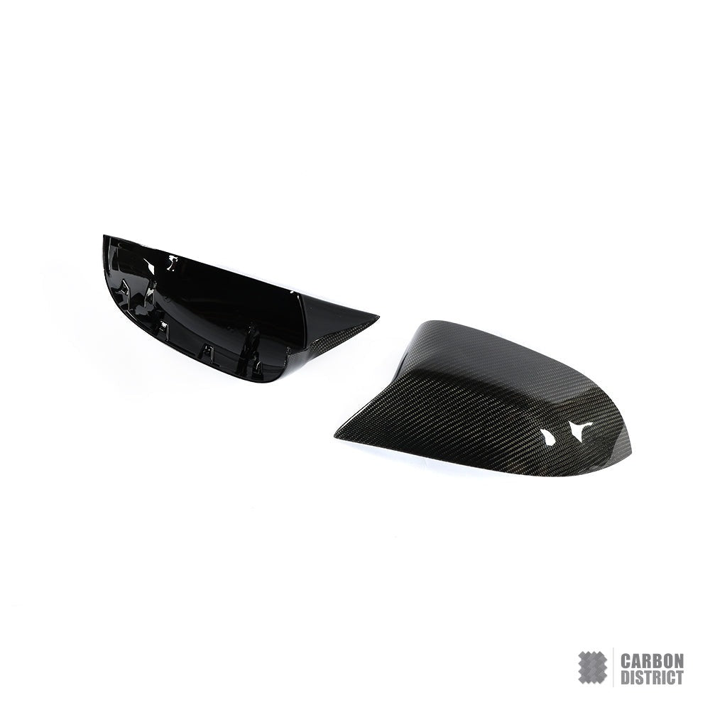 BMW X3/X4/X5/X6/X7 (G01-G07) carbon fibre mirror caps — fits 2018-2024