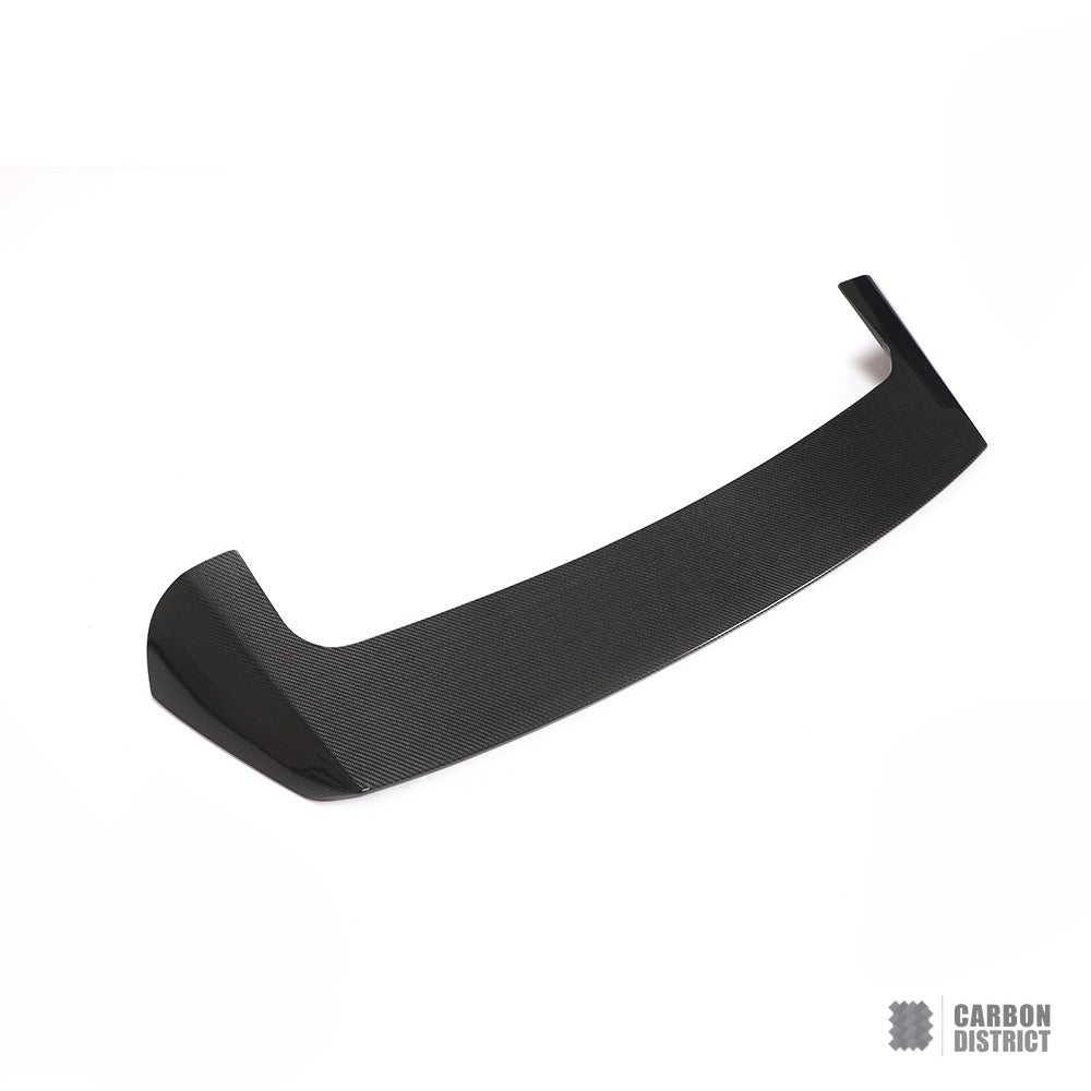 BMW X5 (G05) carbon fibre roof spoiler (V1) — UV-stable gloss finish