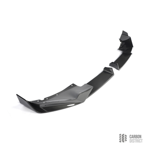 BMW X5 (G05) carbon fibre front lip — 3K twill gloss finish