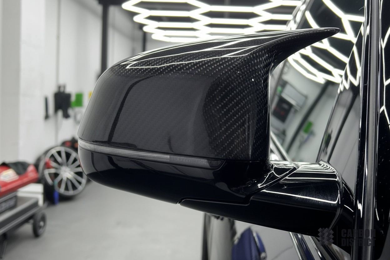BMW X5 (G05) carbon fibre mirror caps