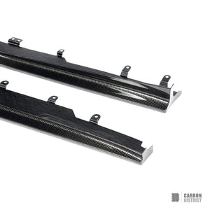 BMW X5 (G05) carbon fibre side skirts (V4) — view 4