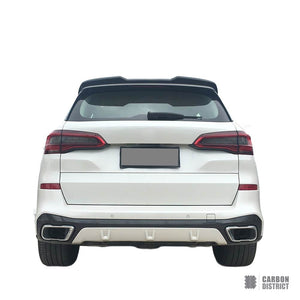 BMW X5 (G05) carbon fibre spoiler (V1) — 3K twill gloss finish