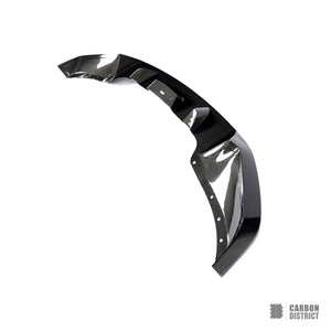 BMW X5 (G05 Facelift) carbon fibre front lip — 3K twill gloss finish