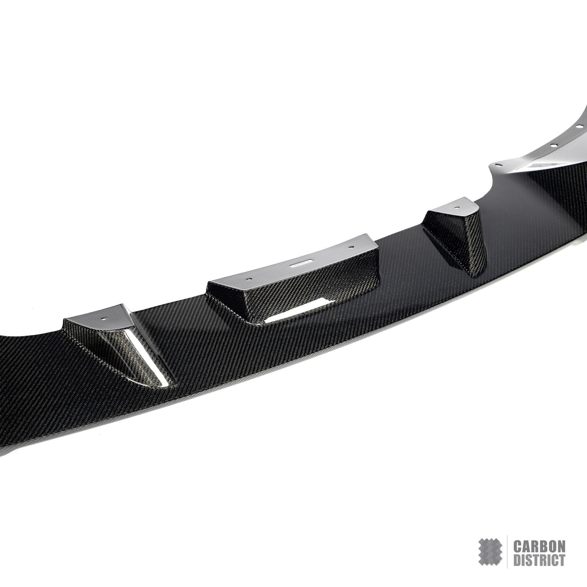 BMW X5 (G05 LCI) carbon fibre front lip (V1) — fits 2023-2026