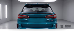 BMW X5/X5M (G05/F95) carbon fibre roof spoiler (middle) — fits 2019+