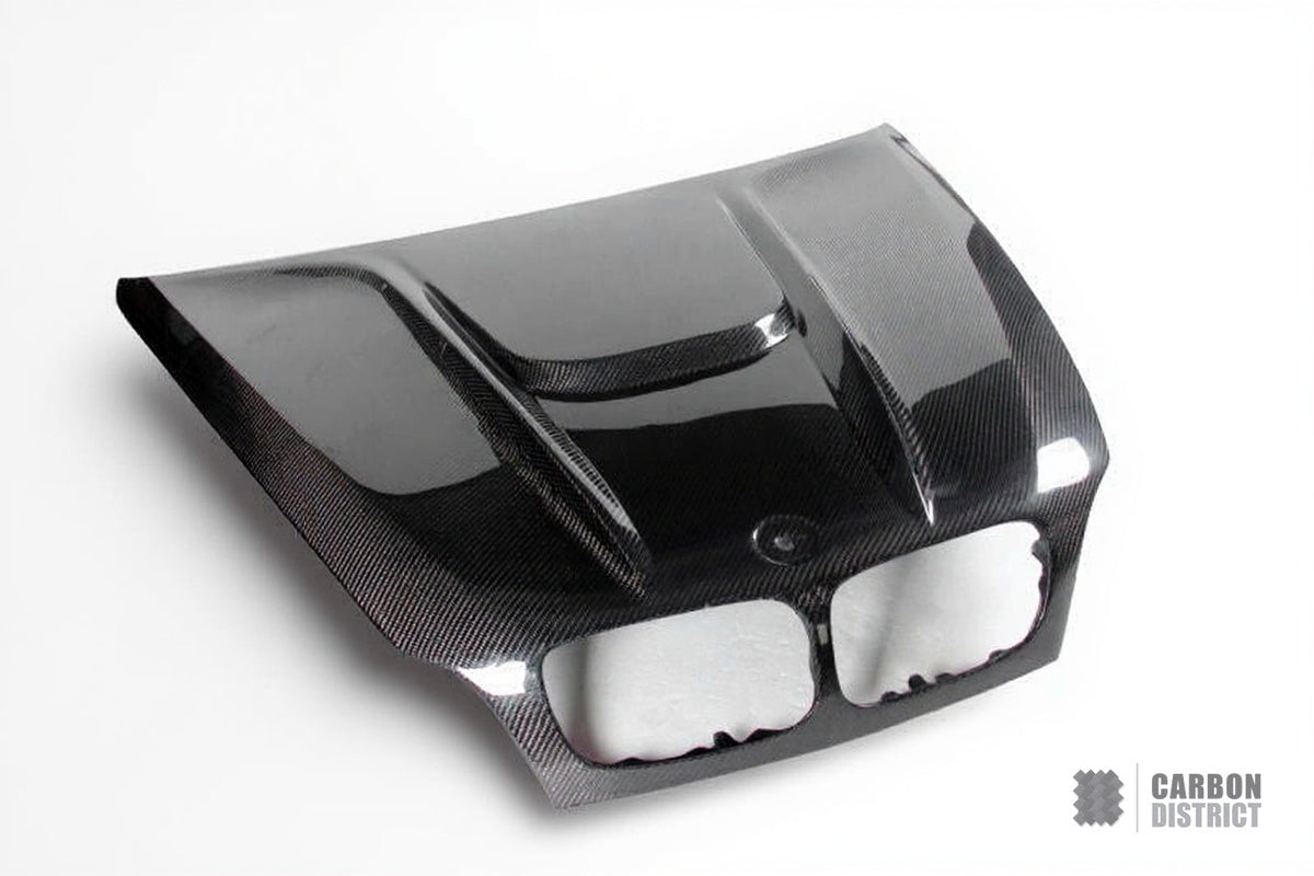BMW X5 / X6 (G05/F95/G06/F96) dry carbon fibre bonnet — fits 2019+