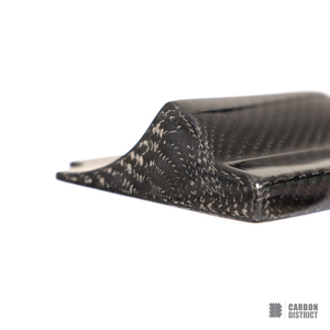 BMW X5M (F85) carbon fibre side skirts — UV-stable gloss finish detail