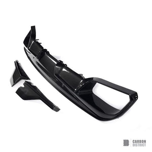 BMW X5M (F95) dry carbon fibre rear diffuser (V1) — view 8
