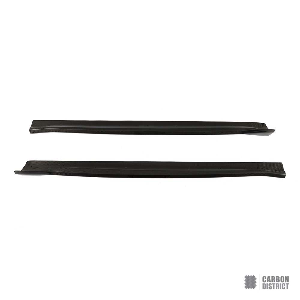 BMW X5M / X6M (F85/F86) carbon fibre side skirts — fits 2015-2019
