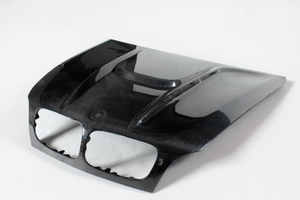 BMW X5/ X6 (F15/F16) carbon fibre bonnet — 3K twill gloss finish