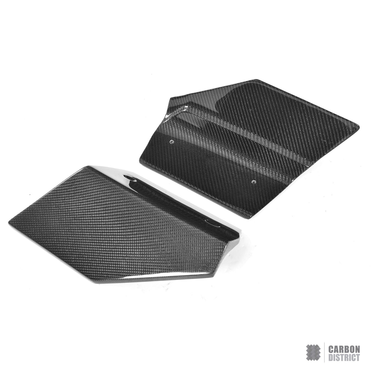 BMW X6 (F16) carbon fibre bumper corners (M Sport, V1)