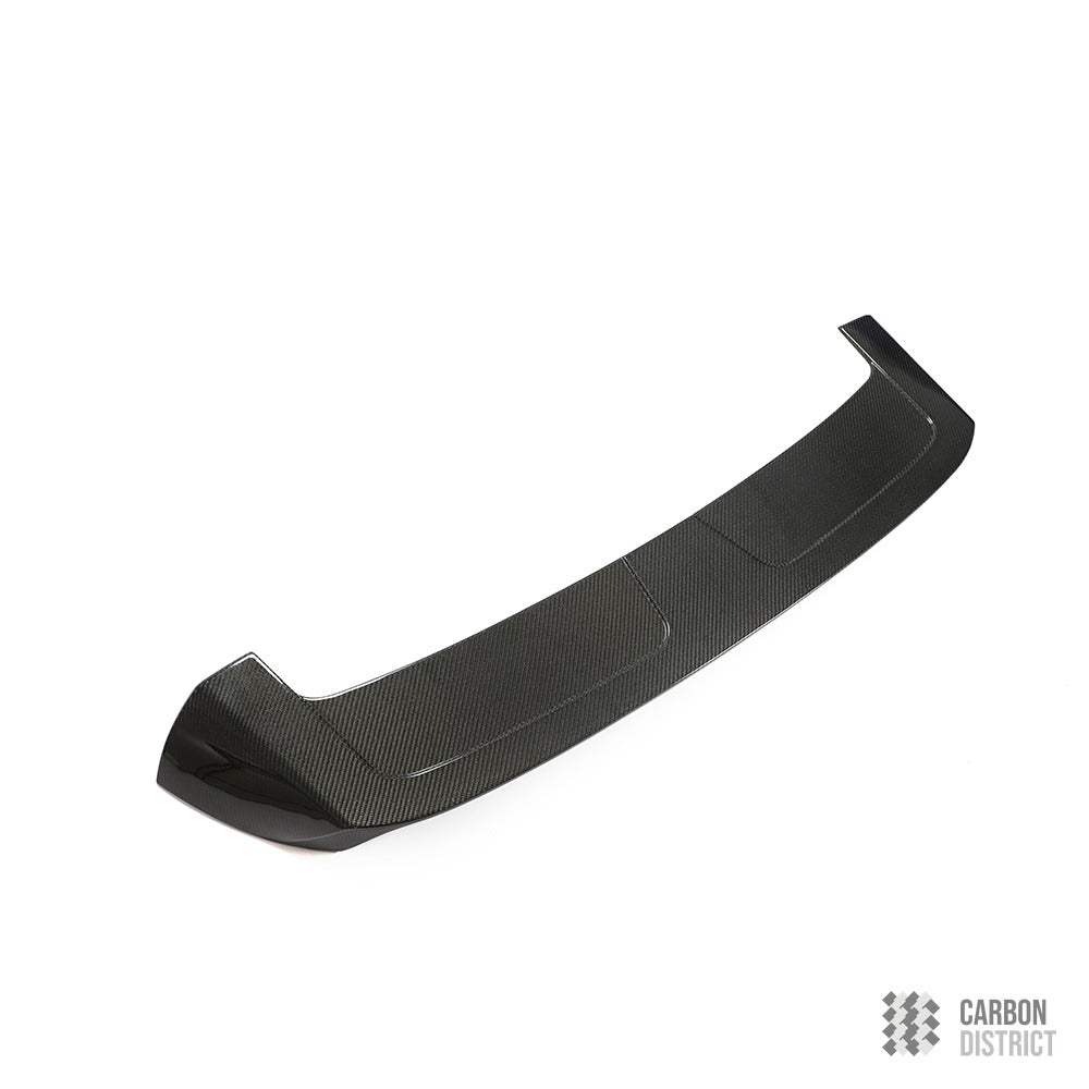 BMW X7 (G07) carbon fibre spoiler (Roof) — 3K twill gloss finish