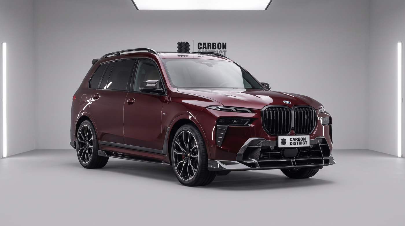 BMW X7 (G07) Dry Carbon Fibre Body Kit — front