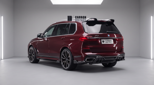 BMW X7 (G07) Dry Carbon Fibre Body Kit — rear