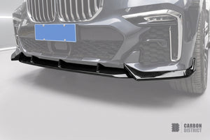 BMW X7 M Sport (G07) carbon fibre front lip — view 7