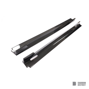 BMW X7 M Sport (G07) carbon fibre side skirts — fits 2019-2022