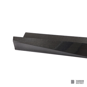 BMW X7 M Sport (G07) carbon fibre side skirts — full product view