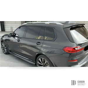 BMW X7 M Sport (G07) carbon fibre side skirts — view 7