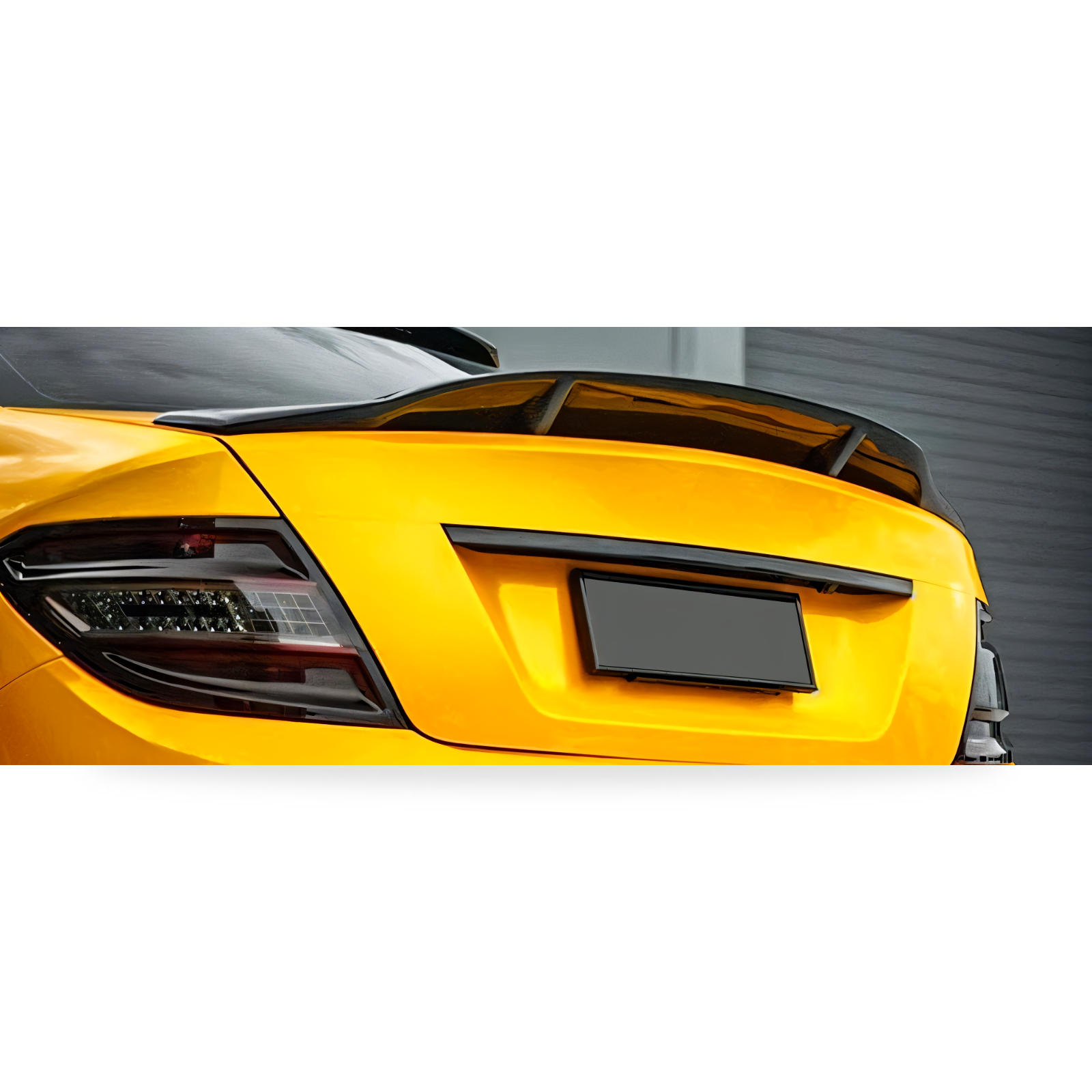 Mercedes C-Class (W204) Carbon Fibre Spoiler (Ducktail)