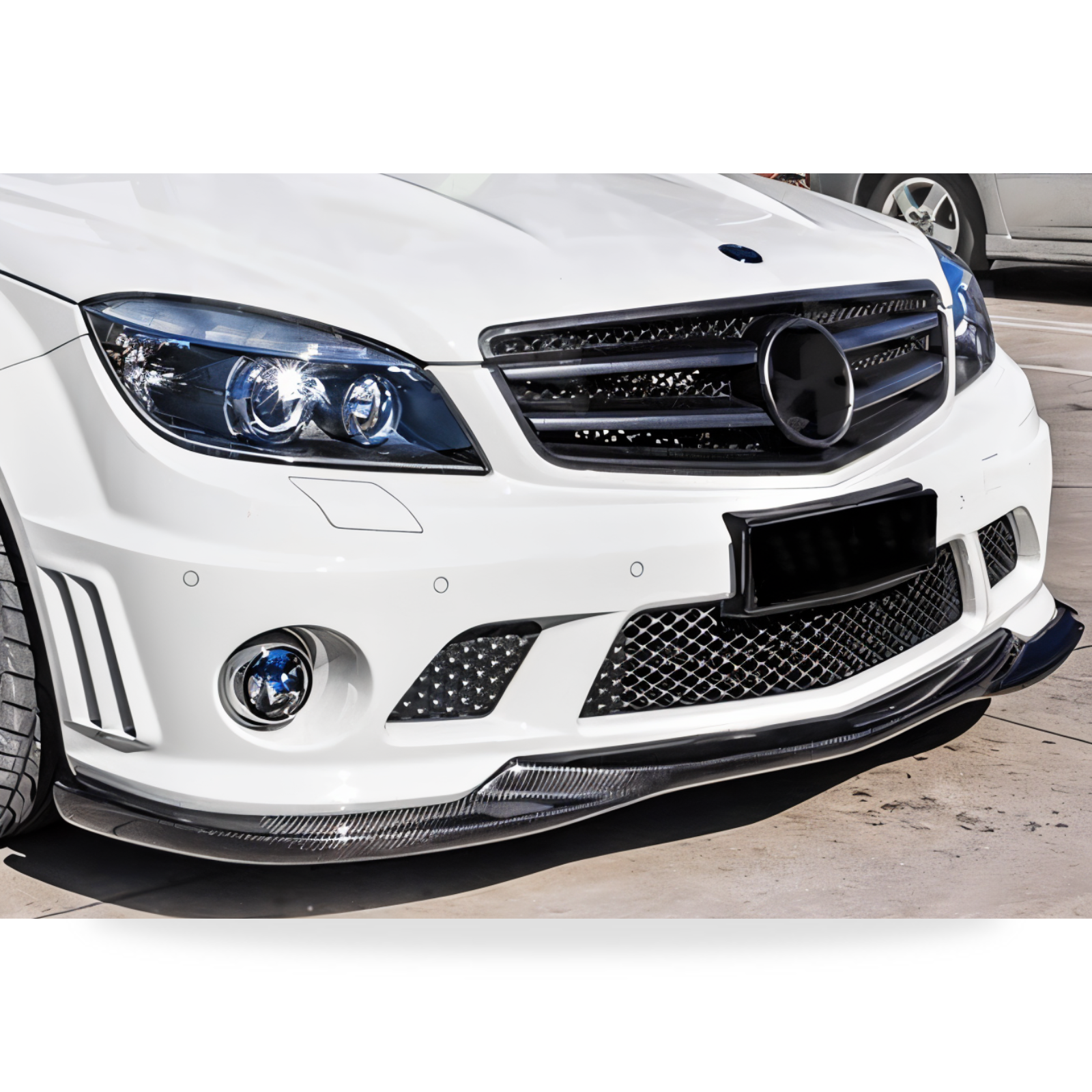 Mercedes C63 (W204) Carbon Fibre Front Lip