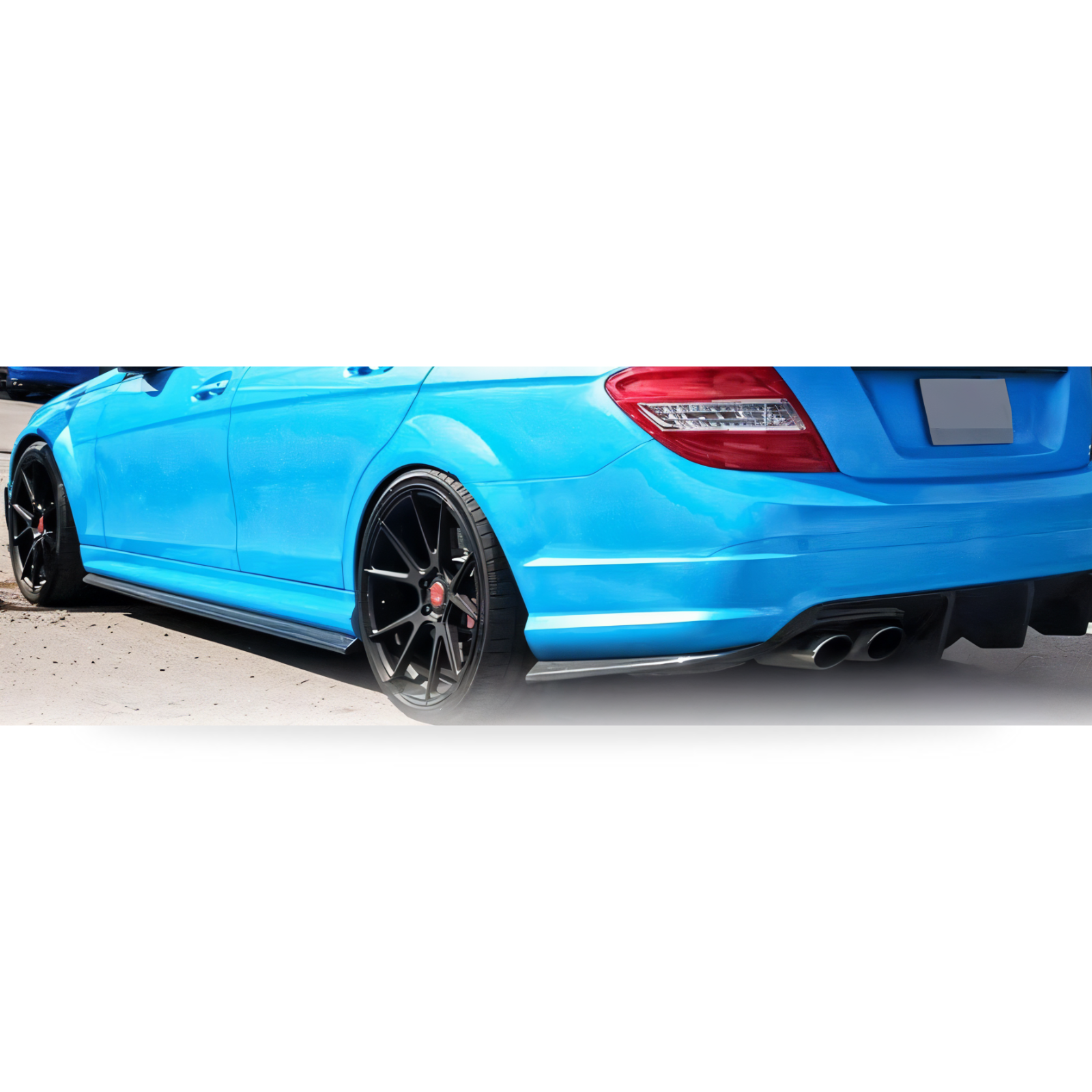 Mercedes C63 (W204) Carbon Fibre Side Skirts