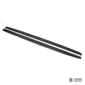 Audi TT (8J) Carbon Fibre Side Skirts (V2)