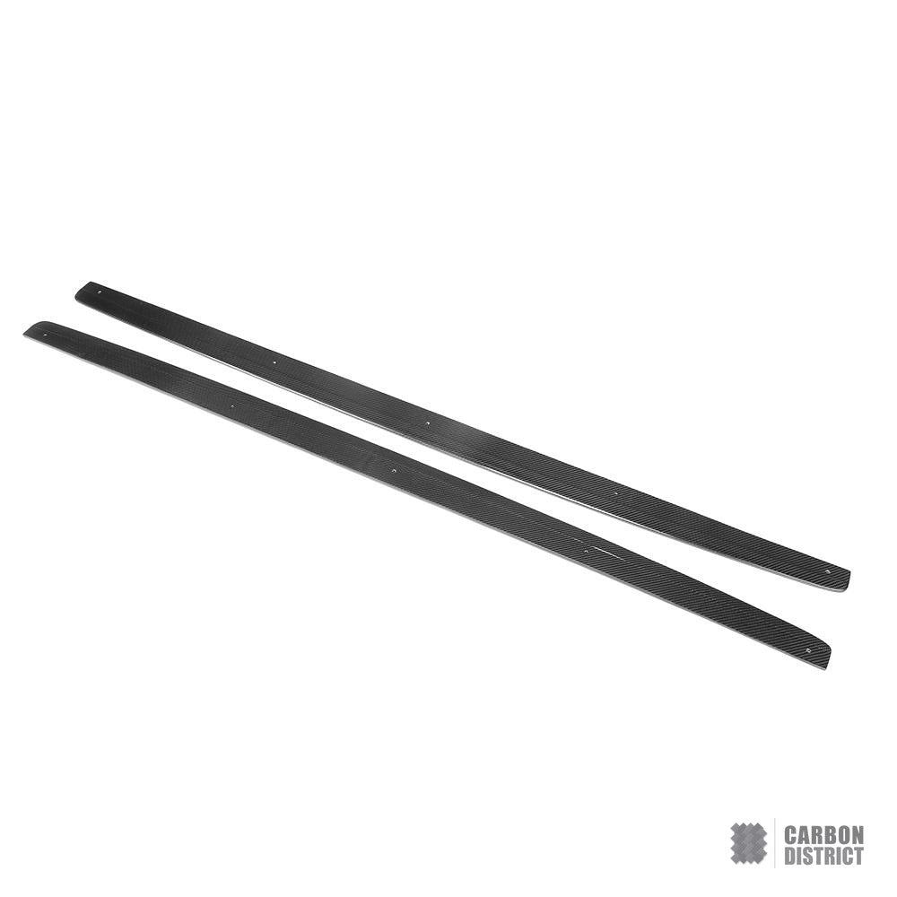 Audi TT (8J) Carbon Fibre Side Skirts (V2)