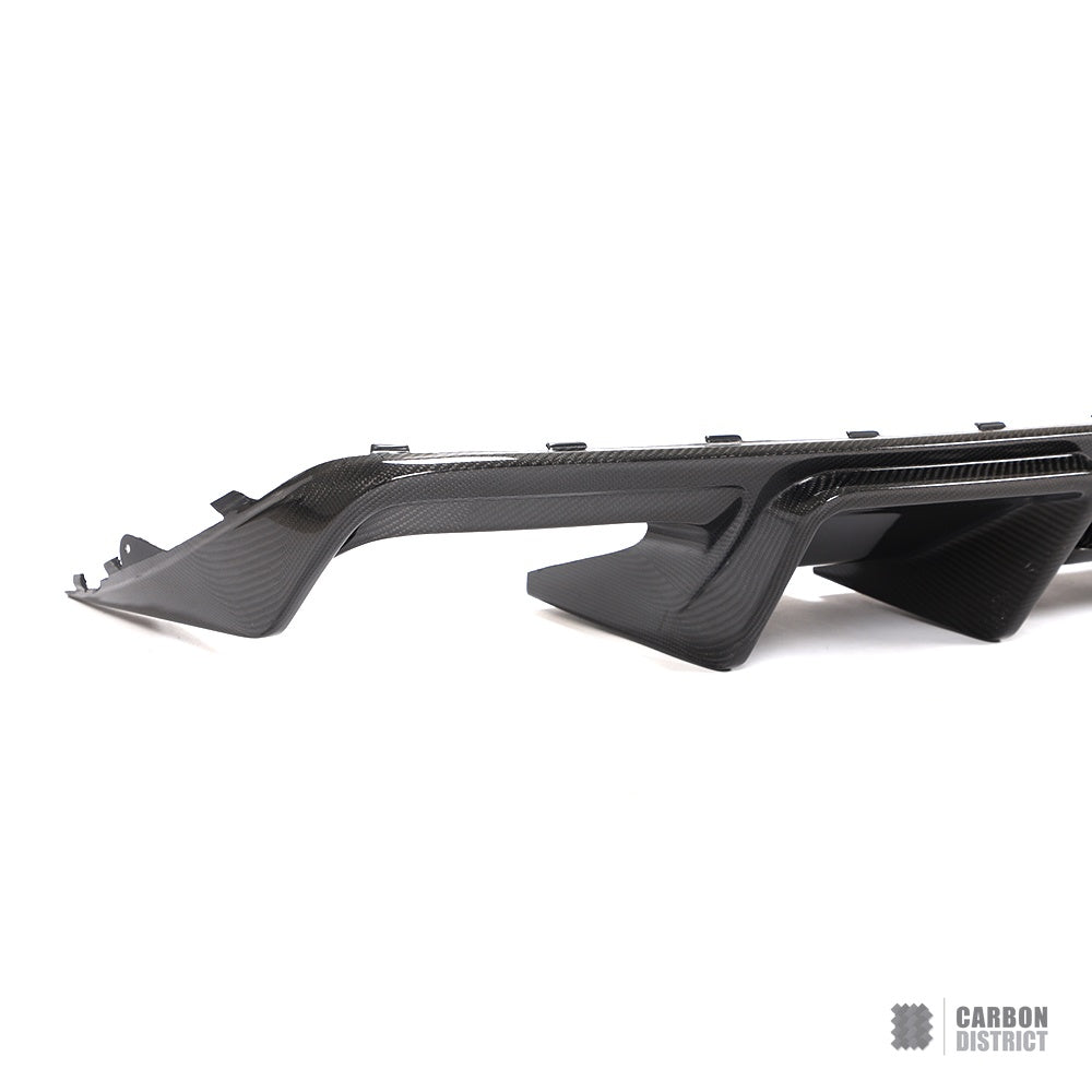 Audi A5/S5 (B8.5) carbon fibre rear diffuser — view 4