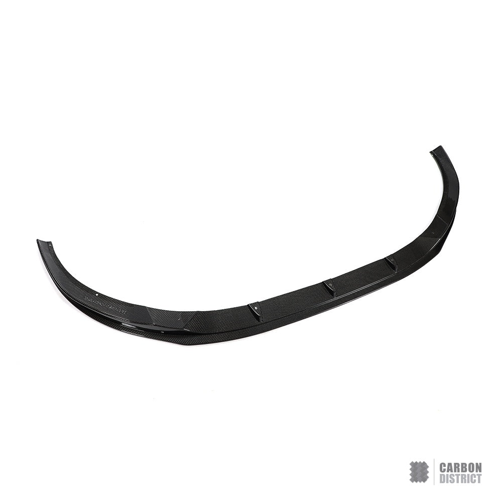 Audi A4/S4 (B9) carbon fibre front lip (V3)