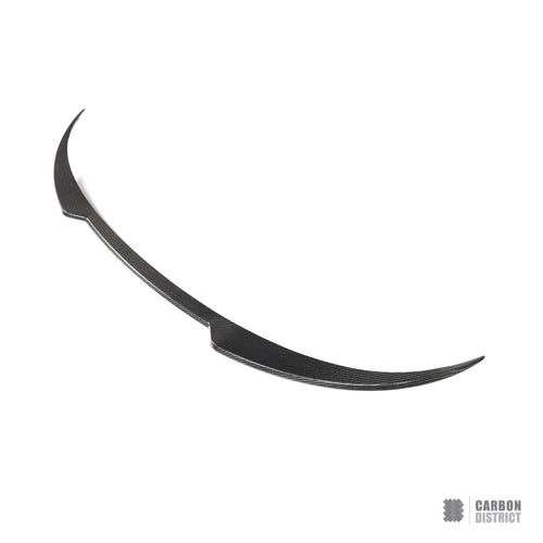 Audi A4/S4 (B9) carbon fibre wing — UV-stable gloss finish