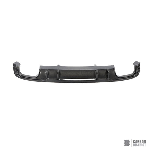 Audi A4/S4 (B9) carbon fibre rear diffuser (V2)