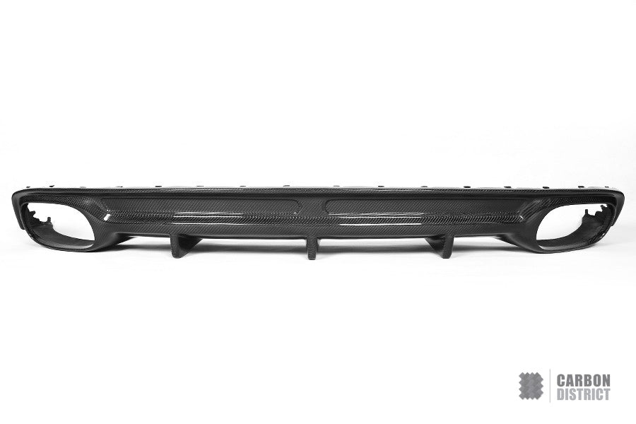 Audi A7/RS7 (C7) carbon fibre rear diffuser (twin exhaust) — view 4