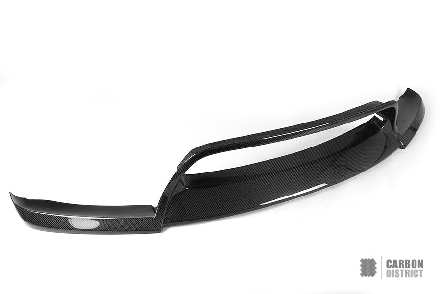 BMW X6 (E71) carbon fibre front lip (V2) — fits 2008-2014