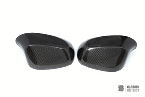 BMW 1 Series Coupé (E82) Carbon Fibre Mirror Caps V2