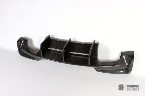 BMW 1 Series Coupé / 1M (E82) carbon fibre rear diffuser — UV-stable gloss finish
