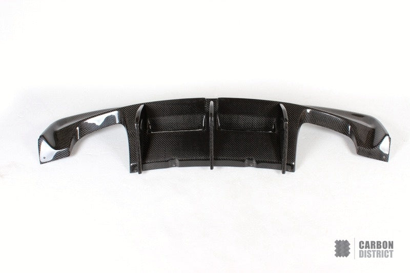 BMW 1 Series Coupé / 1M (E82) carbon fibre rear diffuser — view 4