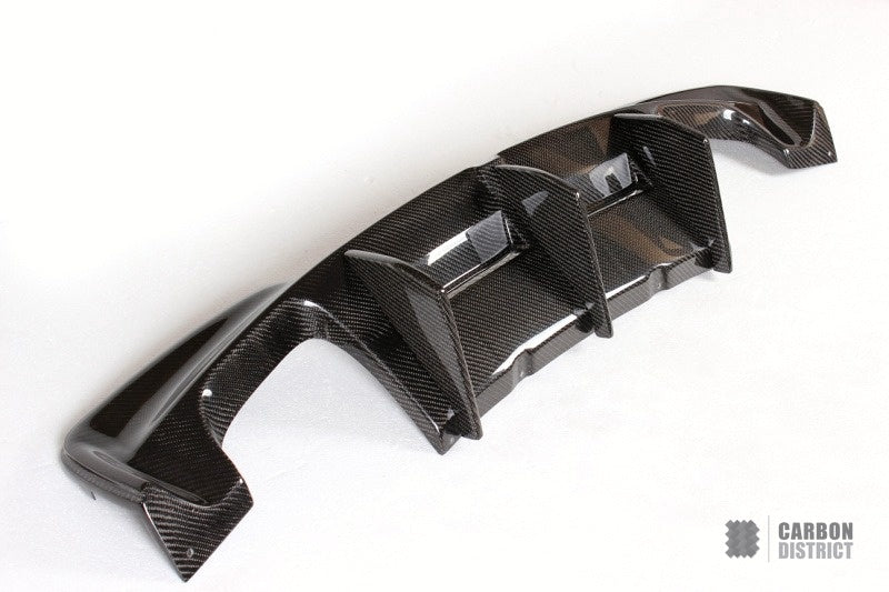 BMW 1 Series Coupé / 1M (E82) carbon fibre rear diffuser — view 5