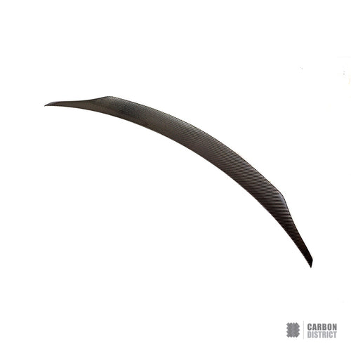 BMW 1 Series Coupé (E82) carbon fibre spoiler (V2) — UV-stable gloss finish