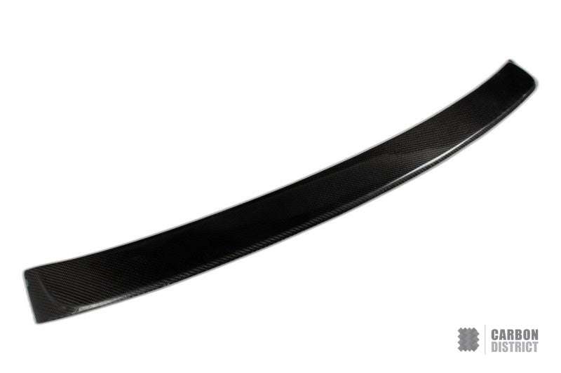 BMW 1 Series Coupé (E82) carbon fibre roof spoiler — fits 2008-2013