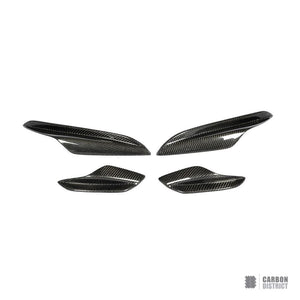 BMW M3 (E90/E92/E93) Carbon Fibre Front Canards - Carbon District