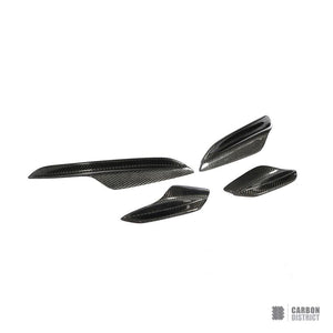 BMW M3 (E90/E92/E93) Carbon Fibre Front Canards - Carbon District