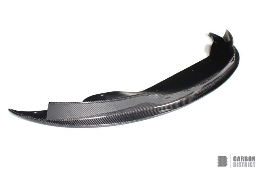 BMW M3 (E92/E93) Carbon Fibre Front Lip (V2) - Carbon District