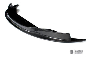 BMW M3 (E92/E93) Carbon Fibre Front Lip (V2) - Carbon District