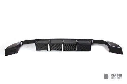 BMW 3 Series (E92) carbon fibre rear diffuser (V2)