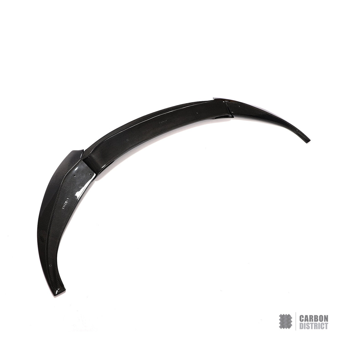 BMW M6 (F06/F12/F13) carbon fibre front lip (winglet) — UV-stable gloss finish