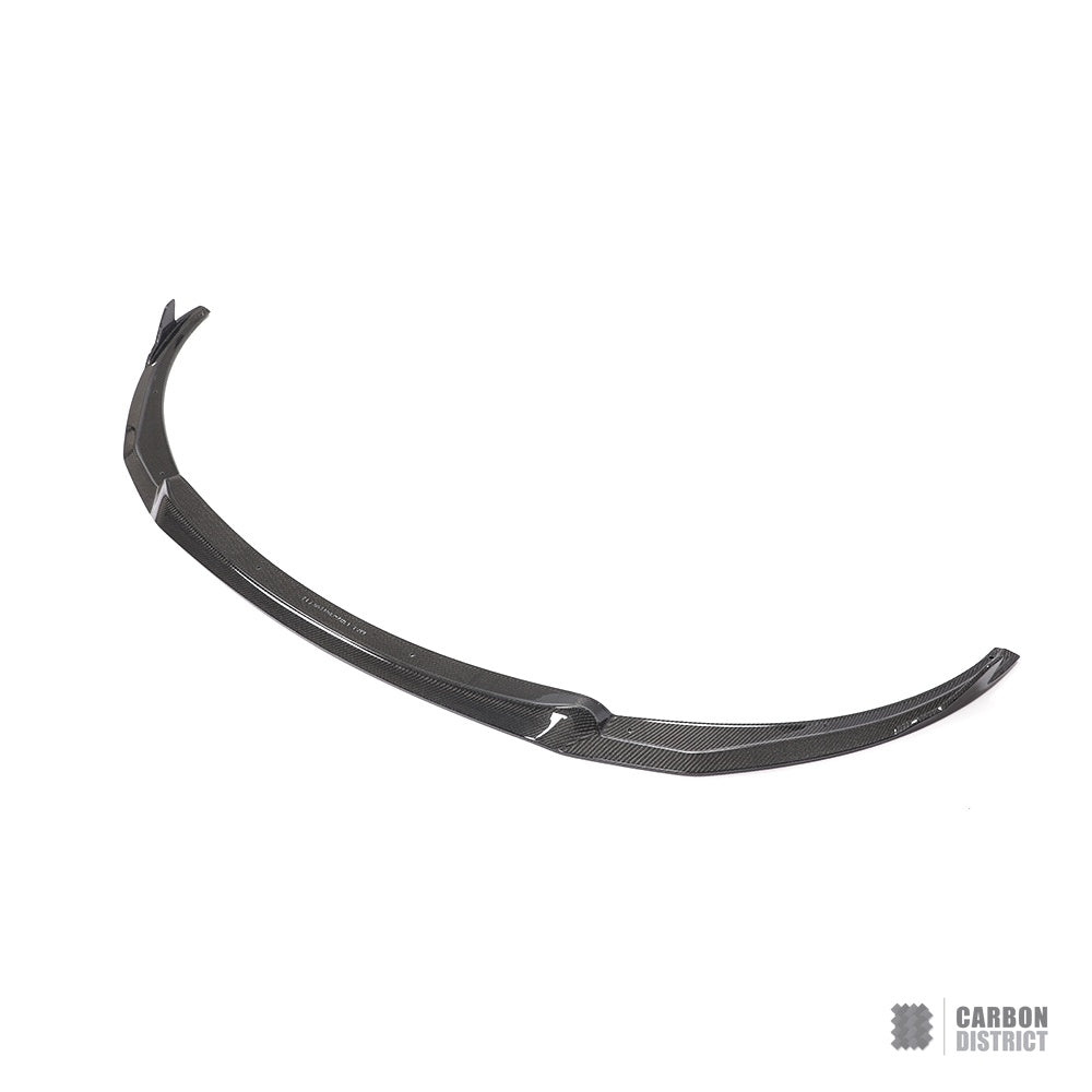 BMW M6 (F06/F12/F13) carbon fibre front lip (V3) — UV-stable gloss finish