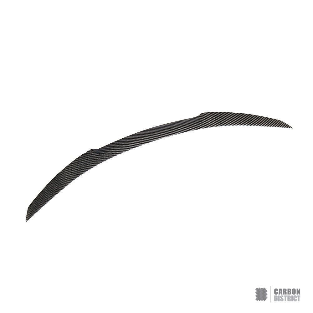 BMW M6 (F06/F13) carbon fibre spoiler (V2) — UV-stable gloss finish