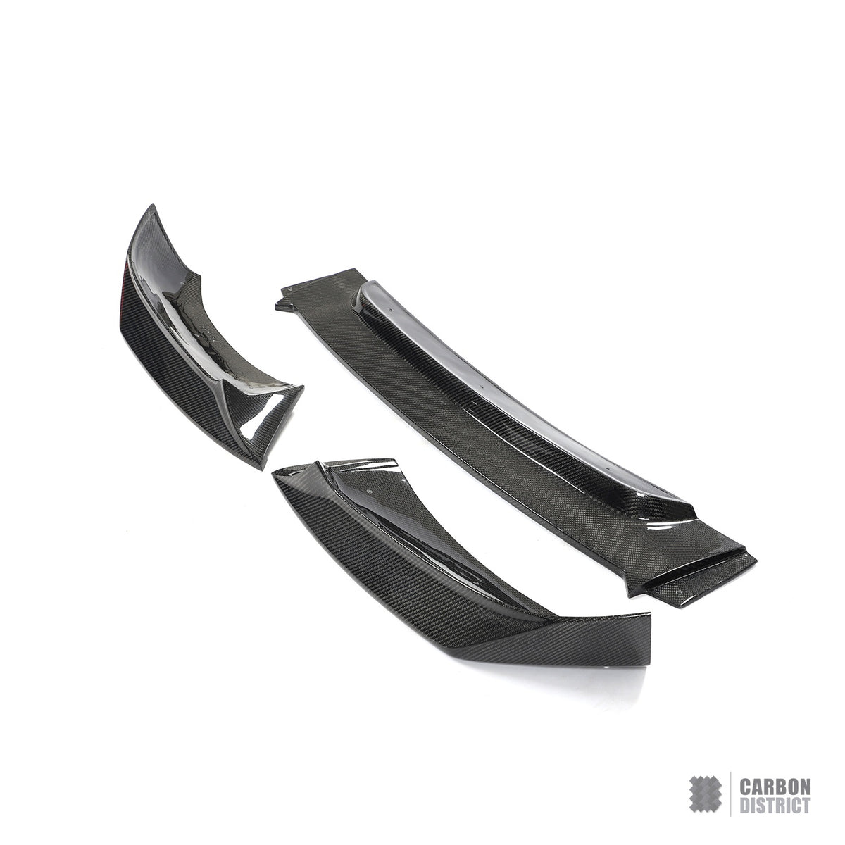 BMW X5/X6 (F15/F16) carbon fibre front lip — fits 2014-2019