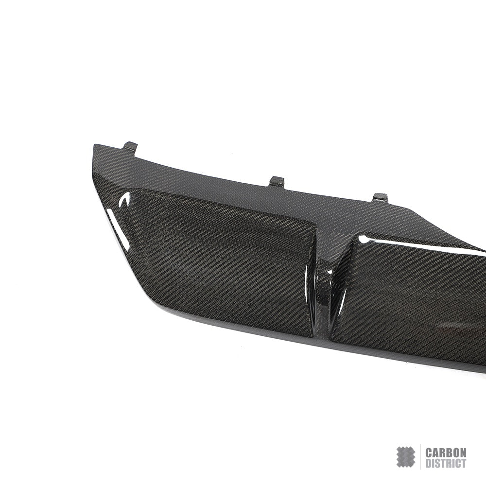 BMW X5/X6 (F15/F16) carbon fibre rear diffuser (V2) — view 4