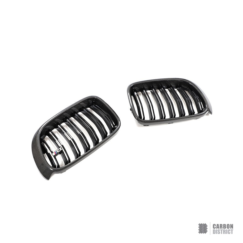 BMW X3/X4 (F25/F26) carbon fibre grille — fits 2014-2018